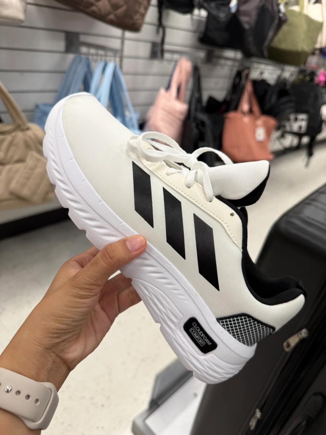 Adidas Cloudfoam Comfort Running Shoes - Size 7.5