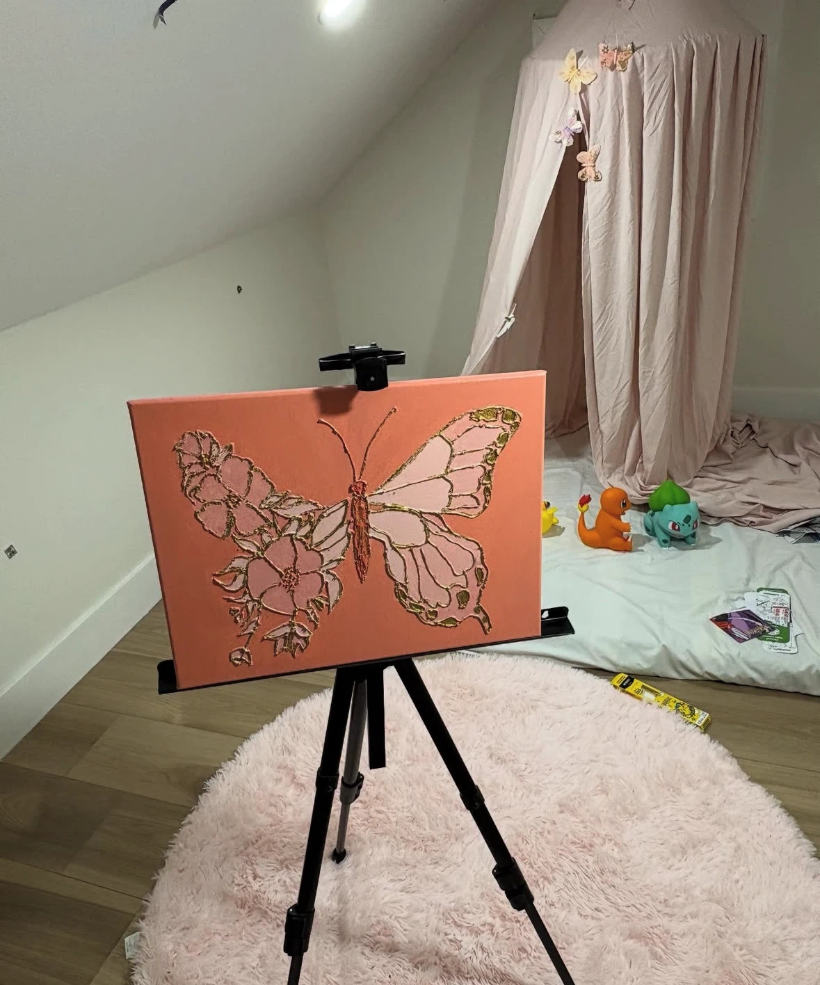Butterfly Artwork on Canvas