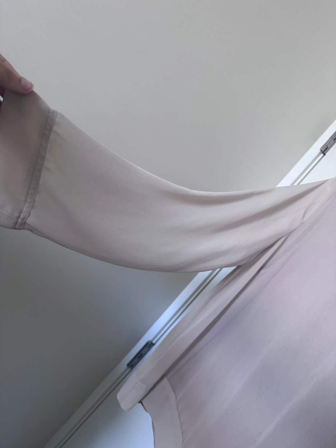 ZARA Woman beige Sheer Sleeve Top - photo 2