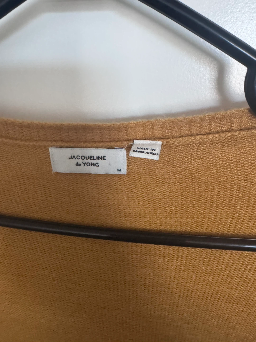 JACQUELINE de YONG Cardigan - Mustard Yellow - Size M - photo 3