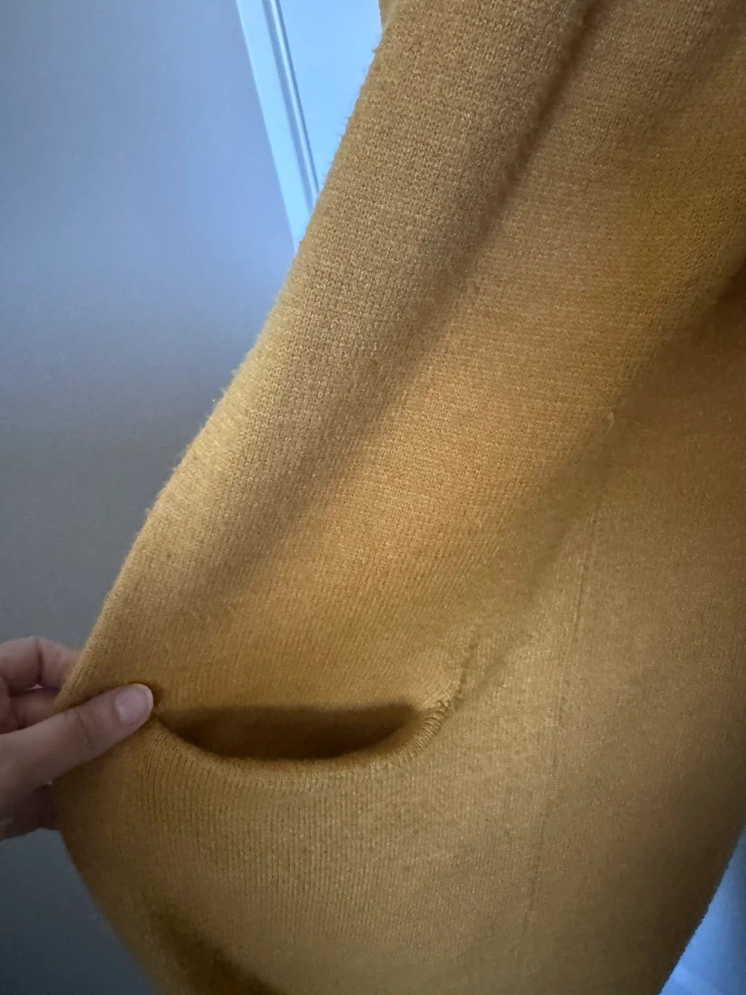 JACQUELINE de YONG Cardigan - Mustard Yellow - Size M - photo 2