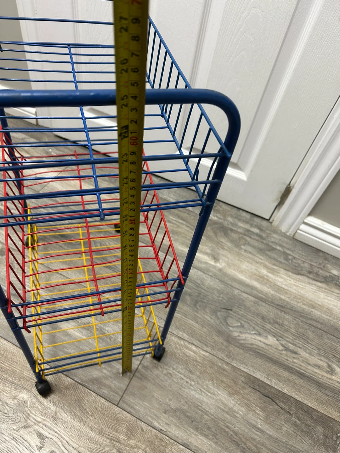 Multi-colour rolling storage cart - photo 5