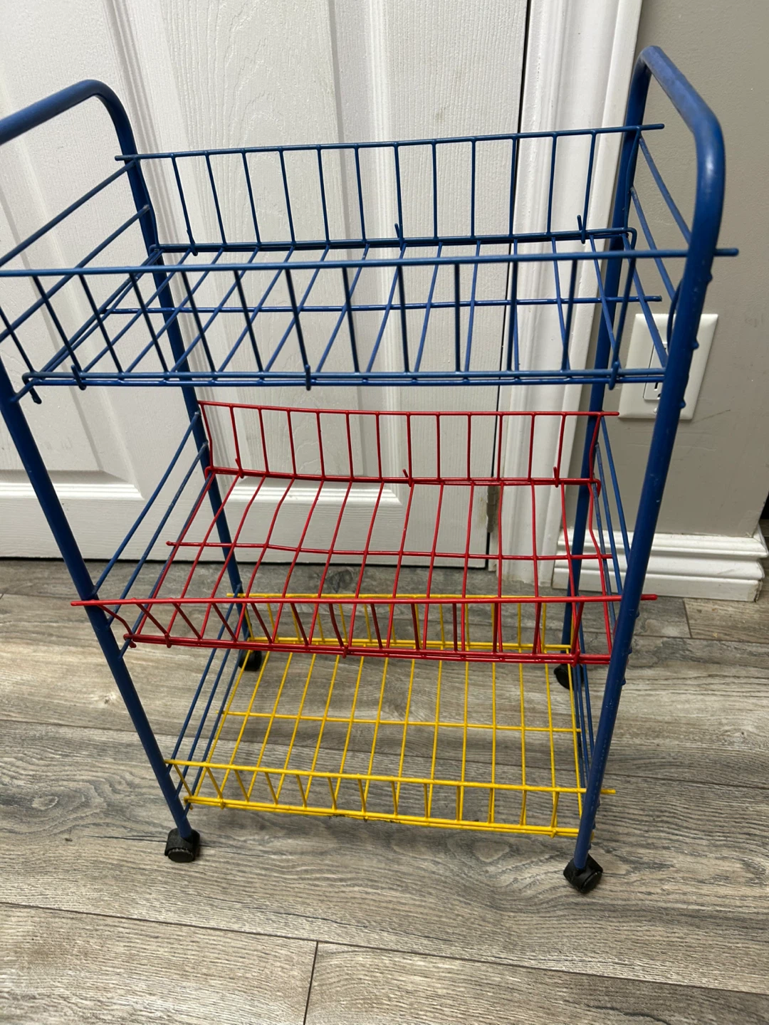 Multi-colour rolling storage cart - photo 2