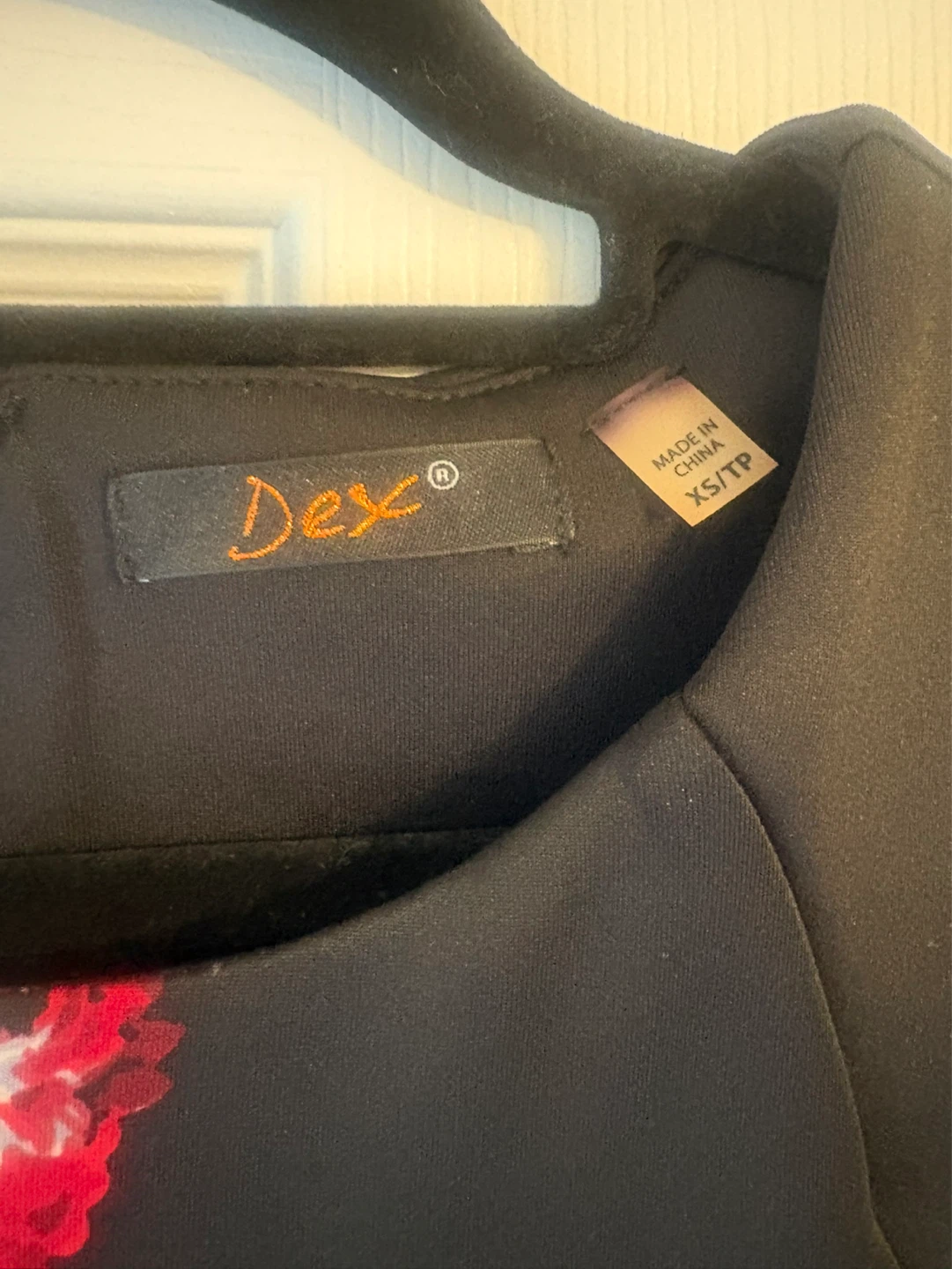 Dex dress - Black floral - photo 3