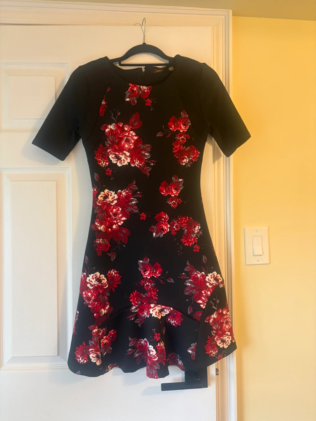 Dex dress - Black floral
