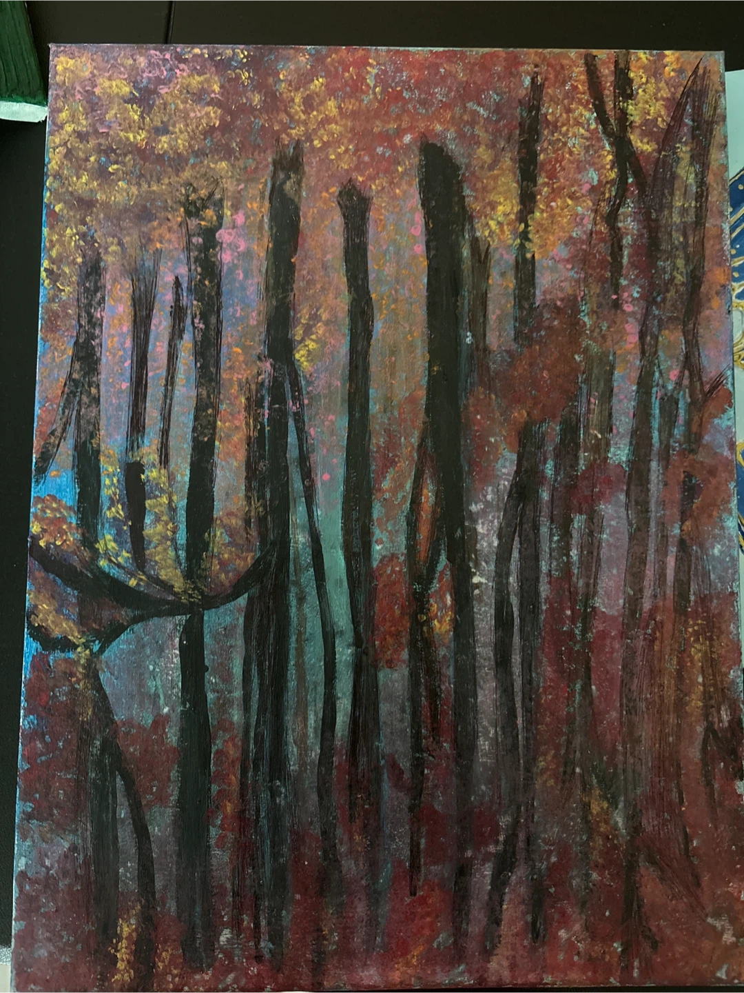 Autumn Forest Painting