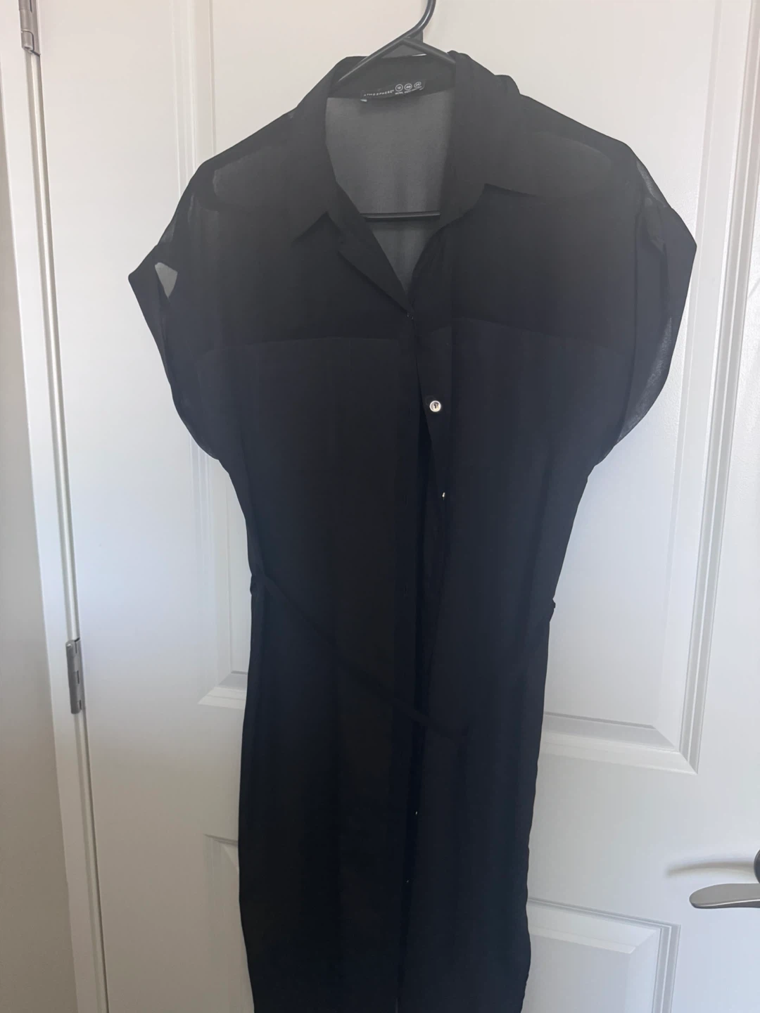 Atmosphere black sheer dress