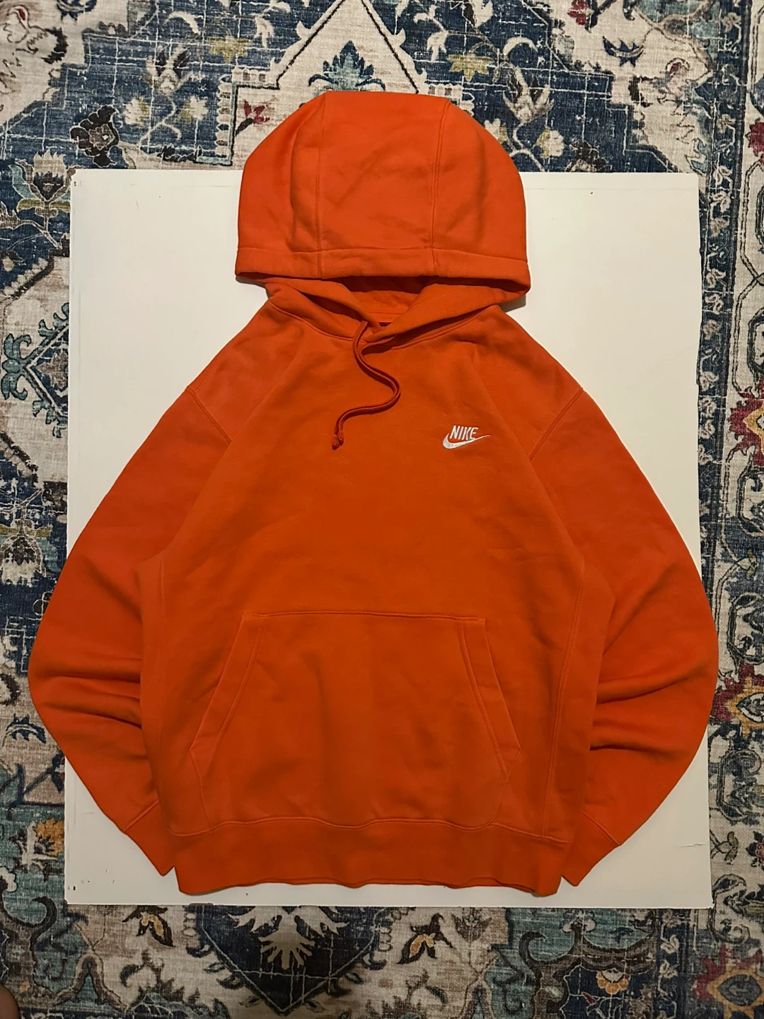 Nike Orange Hoodie