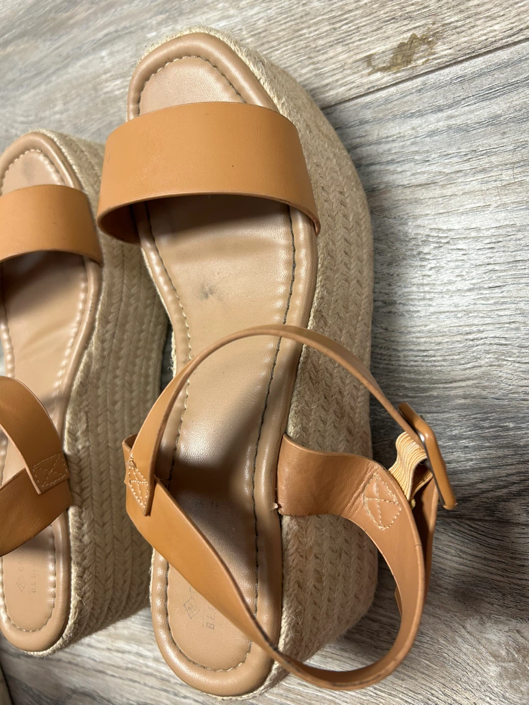 Tan Espadrille Platform Sandals - photo 2