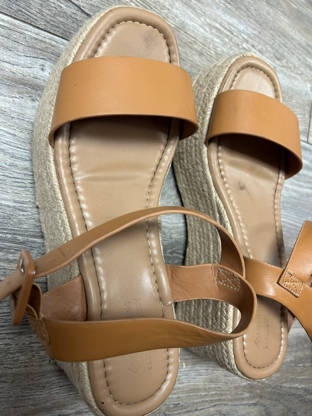 Tan Espadrille Platform Sandals - photo 3