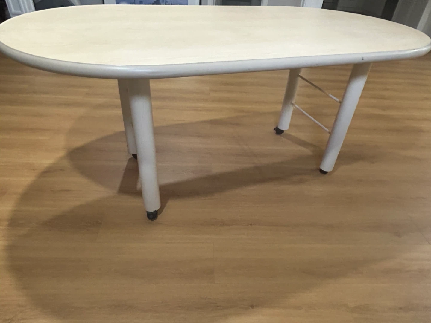 Oval Wood Table