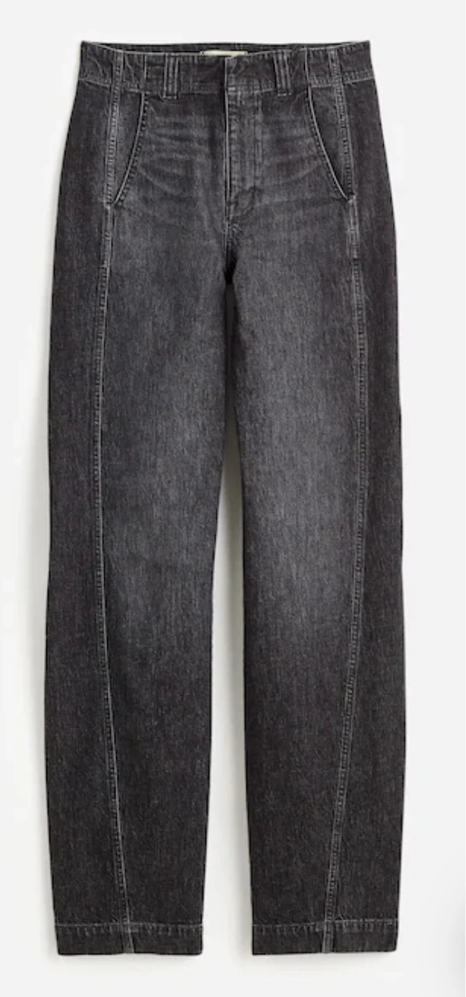 Madewell Tapered Denim Trousers Robles Wash - photo 5