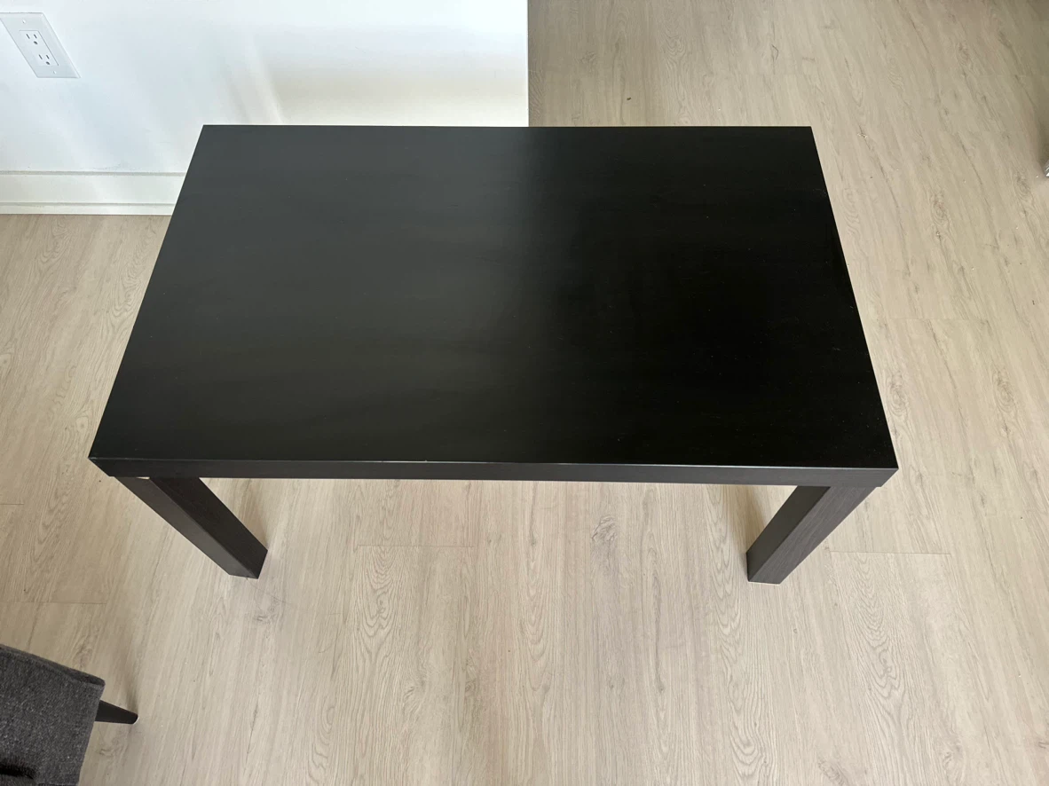 IKEA Black coffee Table - photo 2