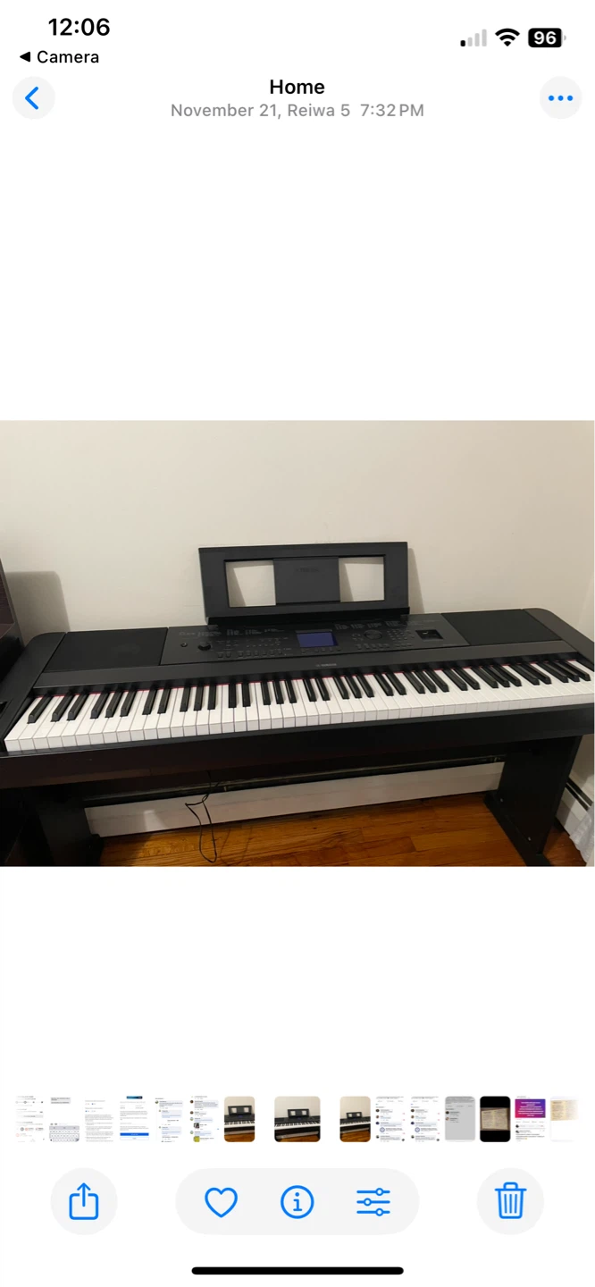 Yamaha DGX 660 Piano