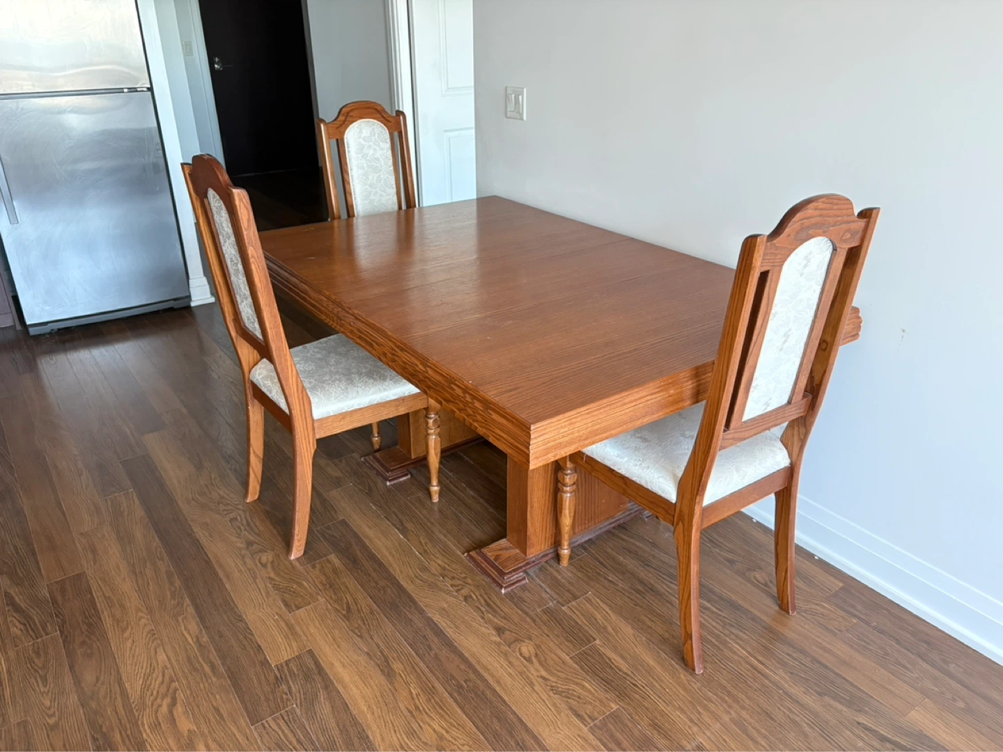 Real Wood Dining Table and Chair