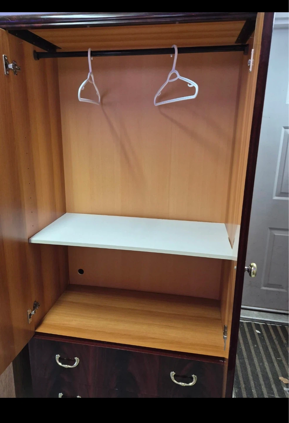 Wardrobe with drawers - photo 3
