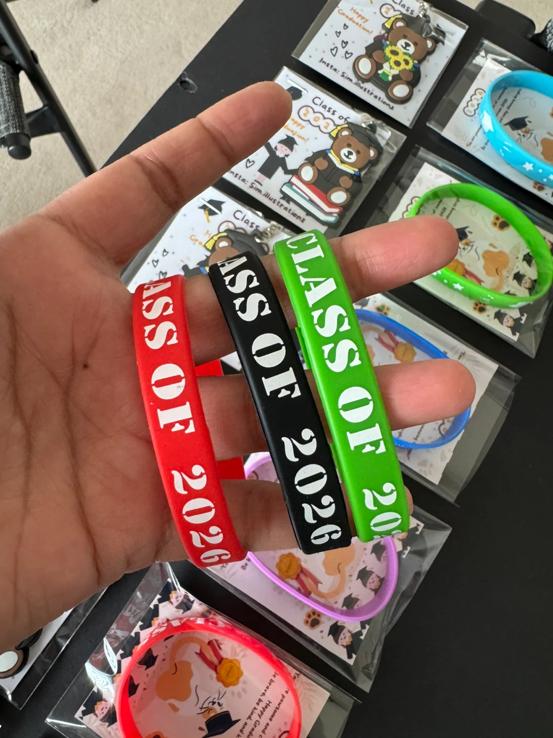 Graduation Bear Keychains & Bracelets - Class of 2026 - photo 5