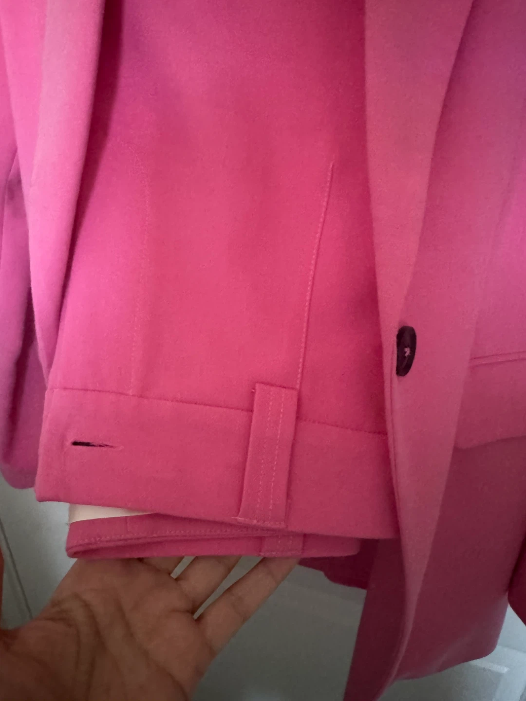 Autres Filles Pink Blazer & Pants Set - Size S/P - photo 2