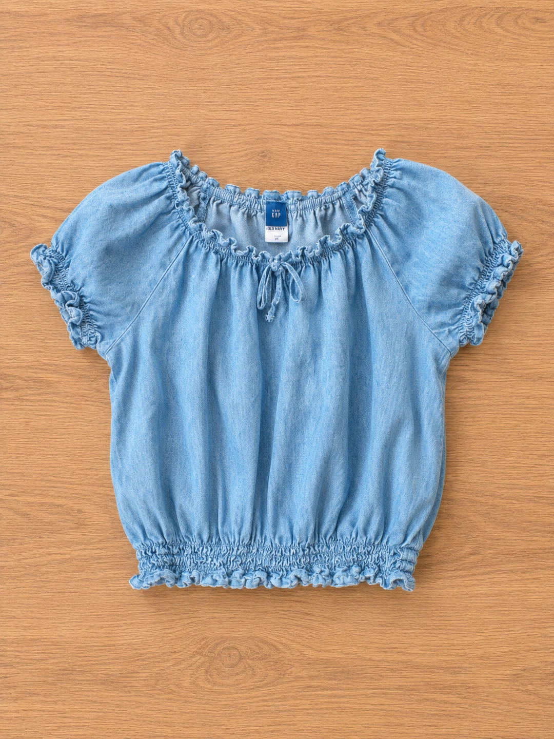 Kids Old Navy Light Wash Denim Top