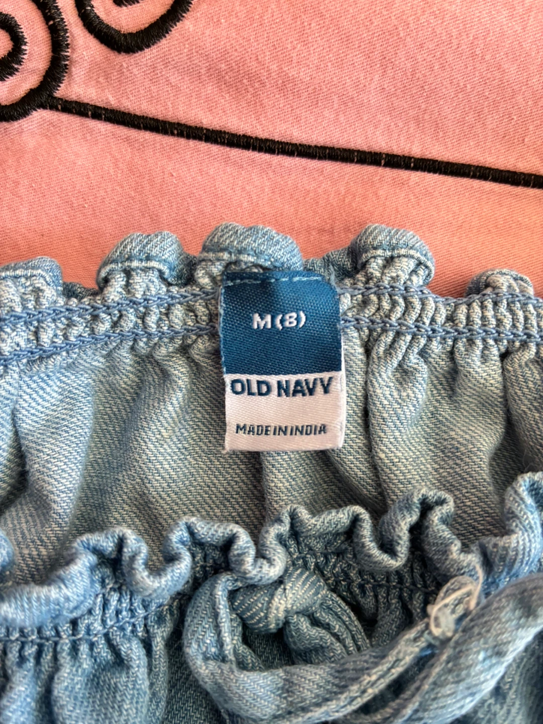 Kids Old Navy Light Wash Denim Top - photo 2