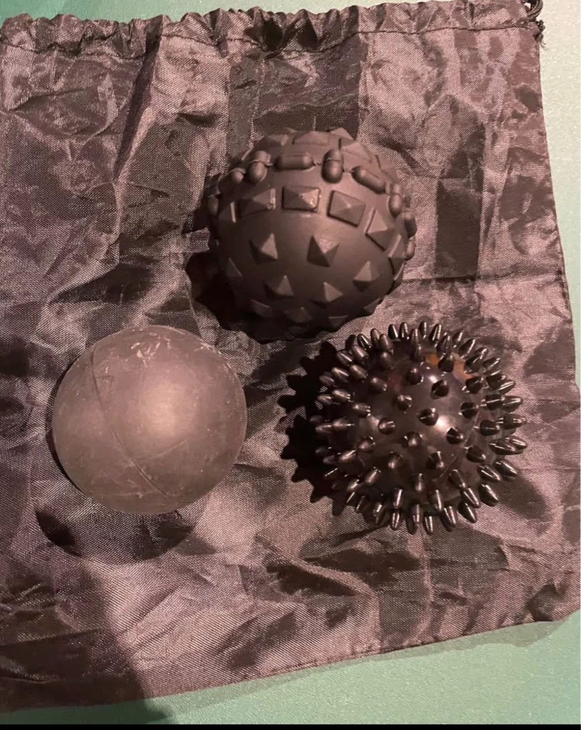 Brand new Massage Balls Set with Bag ⚽