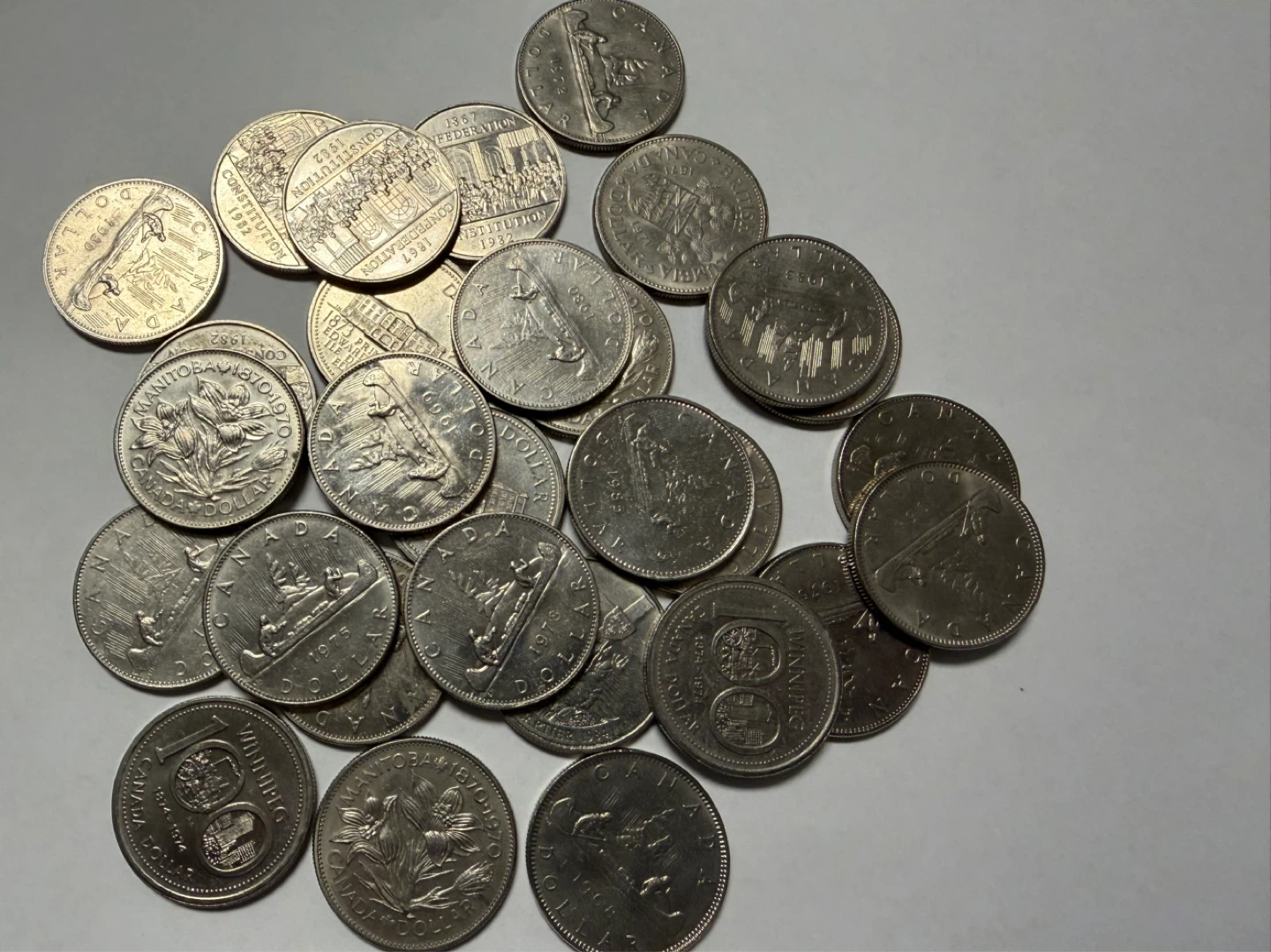 Collection of 30 Canadian Nickel Dollars - photo 2