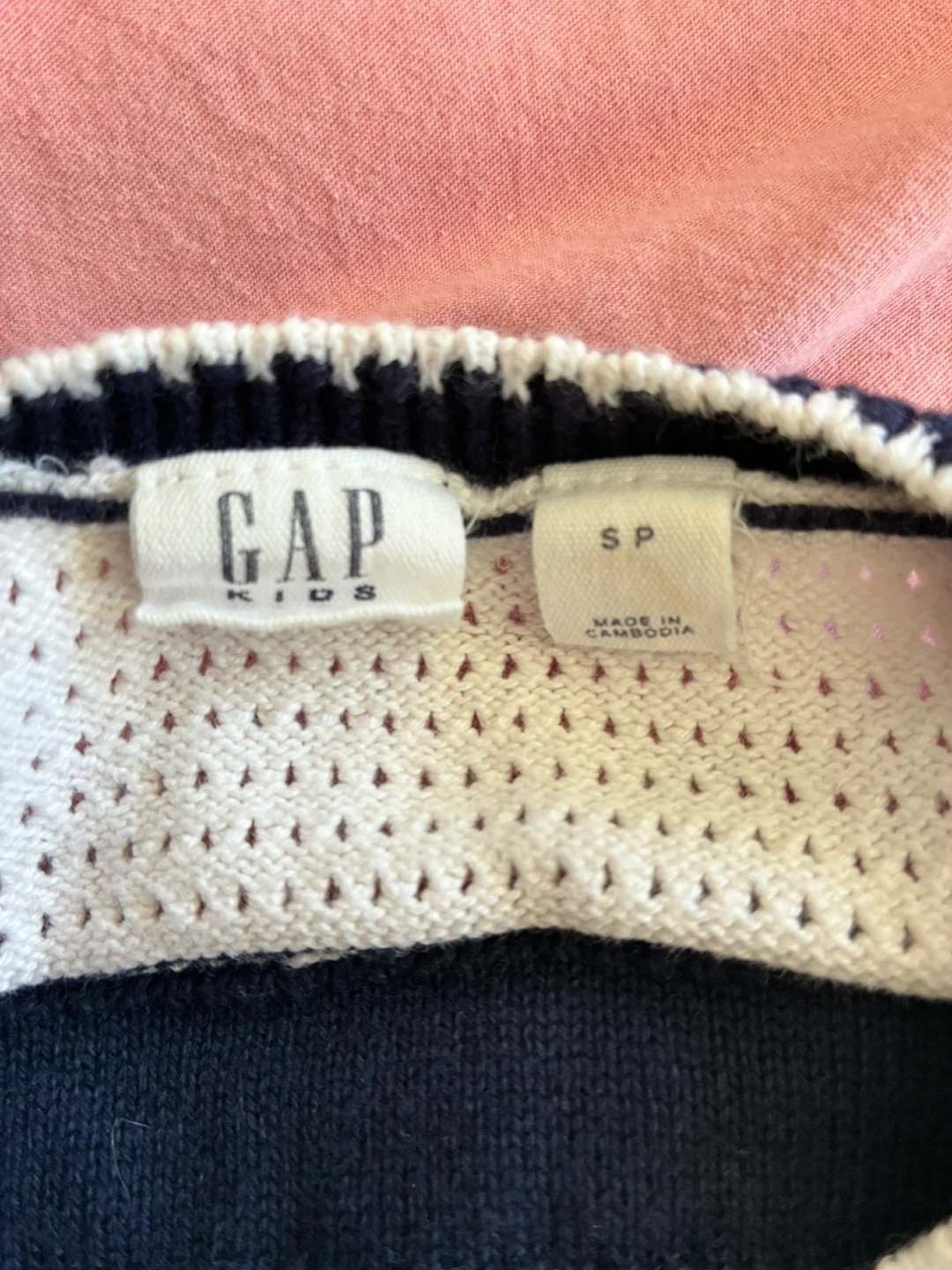 Gap Kids Striped Knit Top - Size S - photo 2