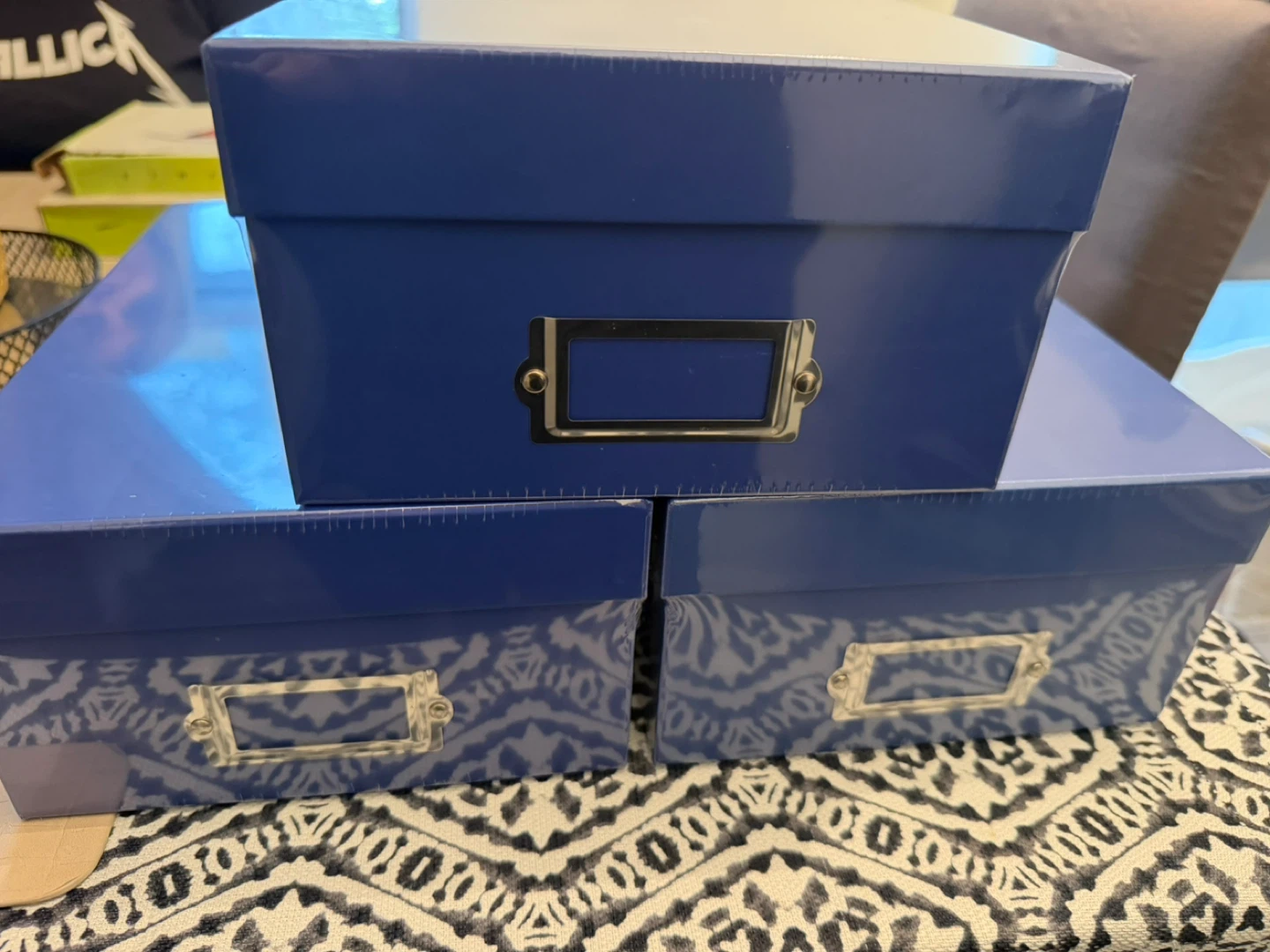 Simply Tidy Photo Box - Blue