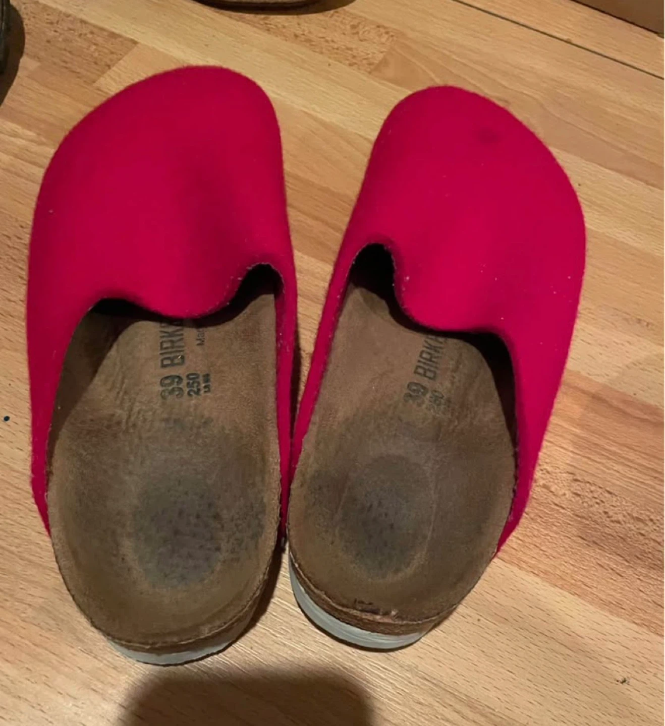 Birkenstock Pink Mules Size 39 ⚽