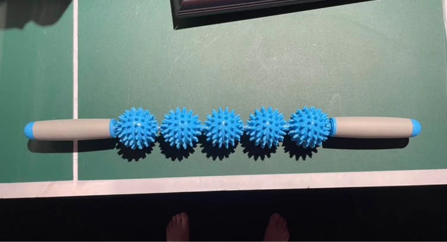 Massage Roller Stick with Spiky Balls ⚽