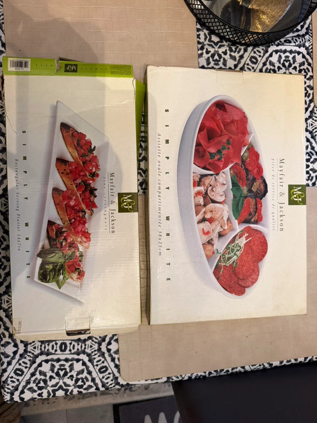 Mayfair & Jackson Serving Platters (2)