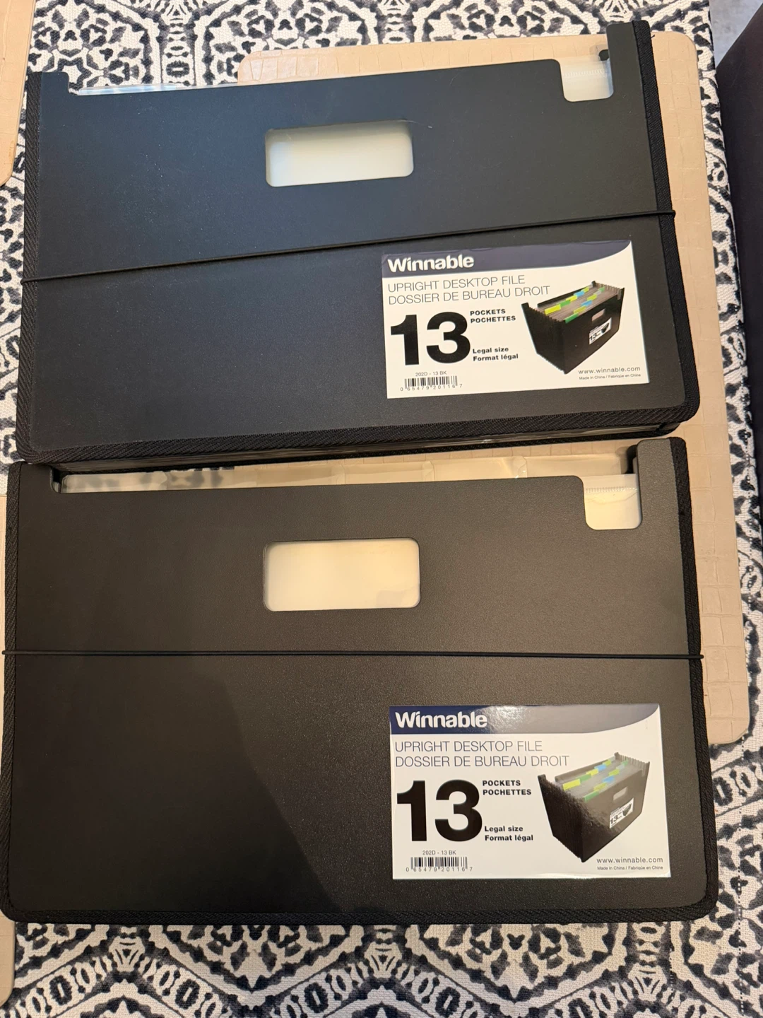 Winnable 13 Pocket Expanding File Folder
