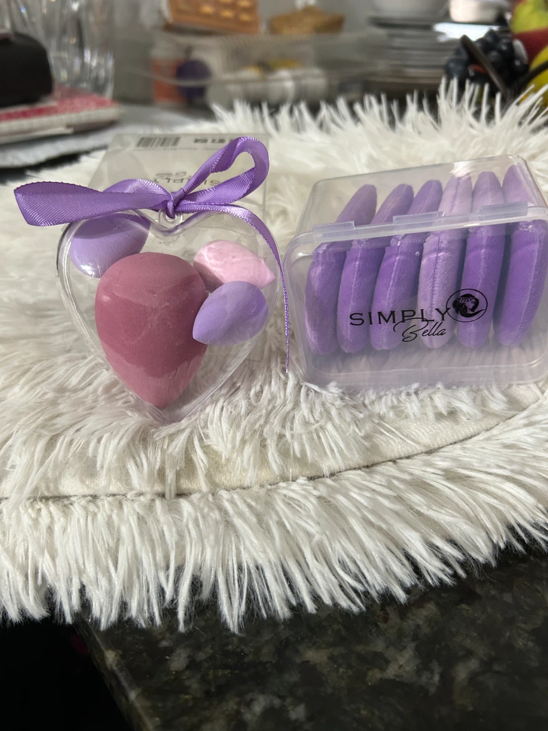 Simply Bella Makeup Sponges and Powder Puffs Set