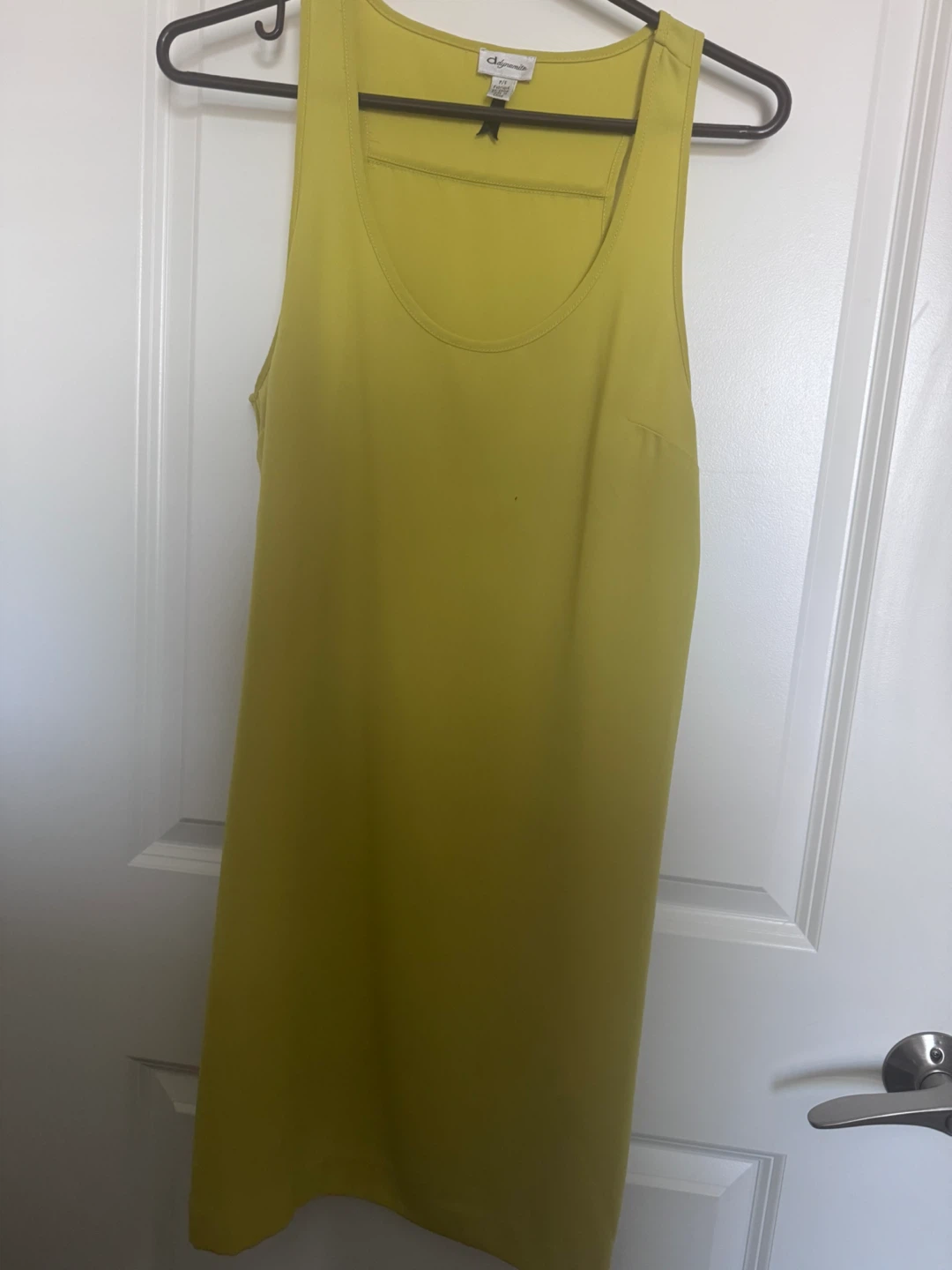 Dynamite Yellow Tank Dress - P/S