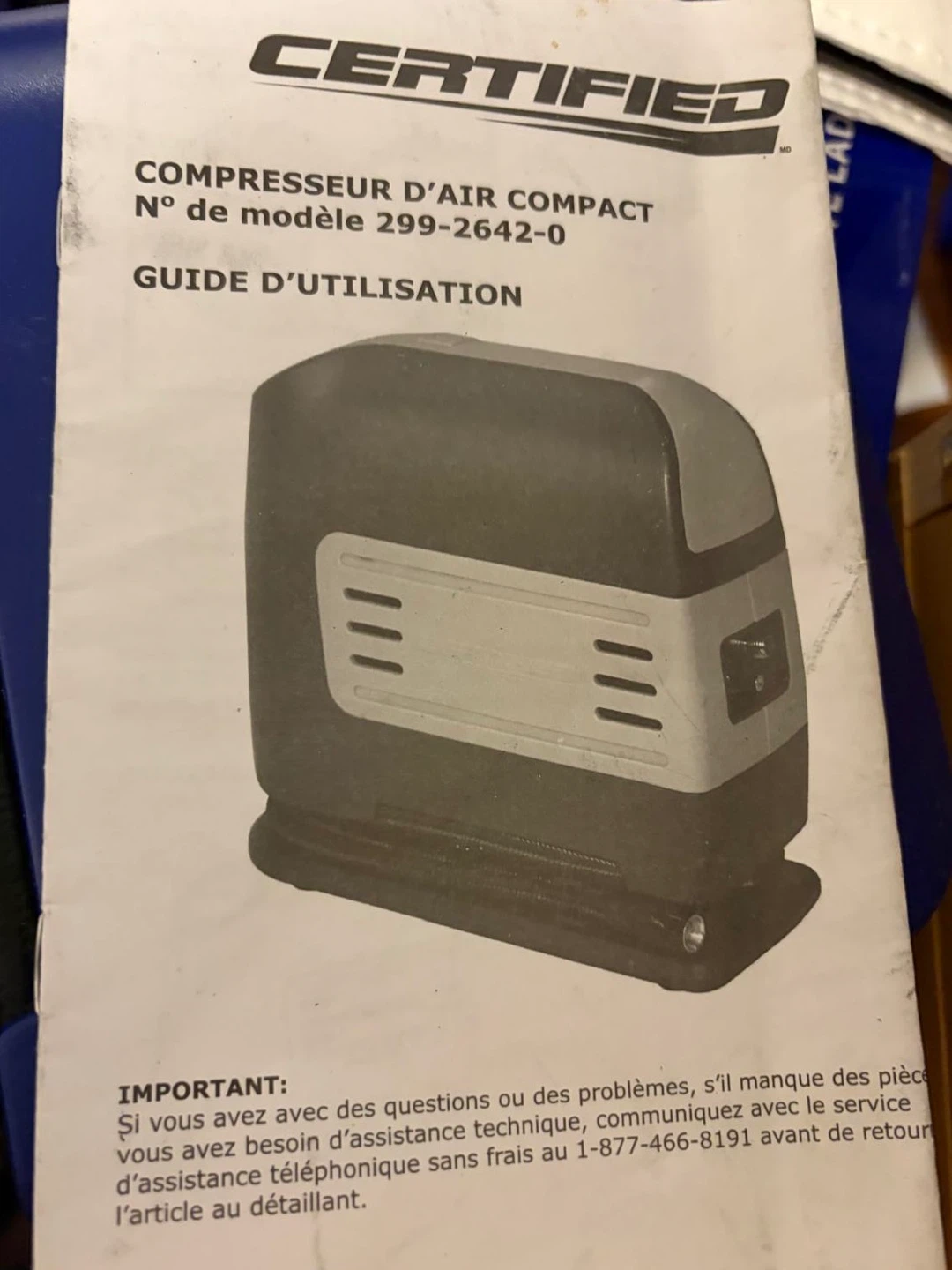 Certified 12 V Top-Off Portable Air Compressor ⚽️ - photo 5