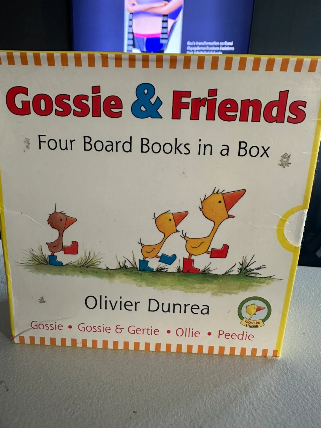Gossie & Friends Four Board Books by Olivier Dunrea