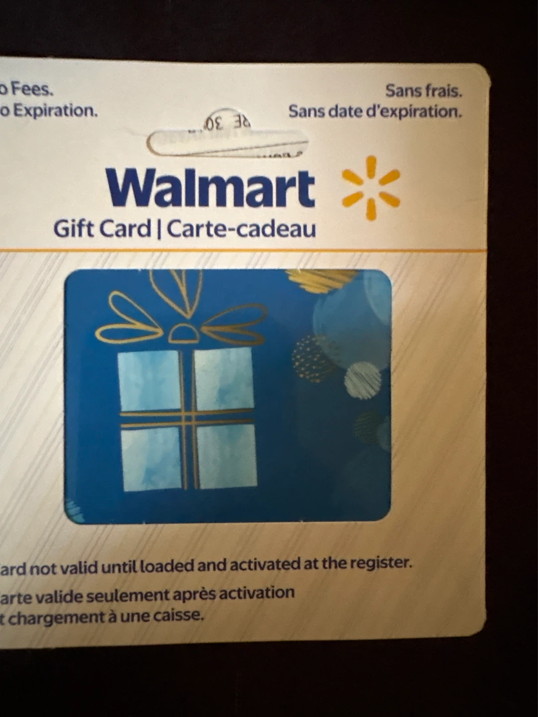 Walmart Gift Card 50$