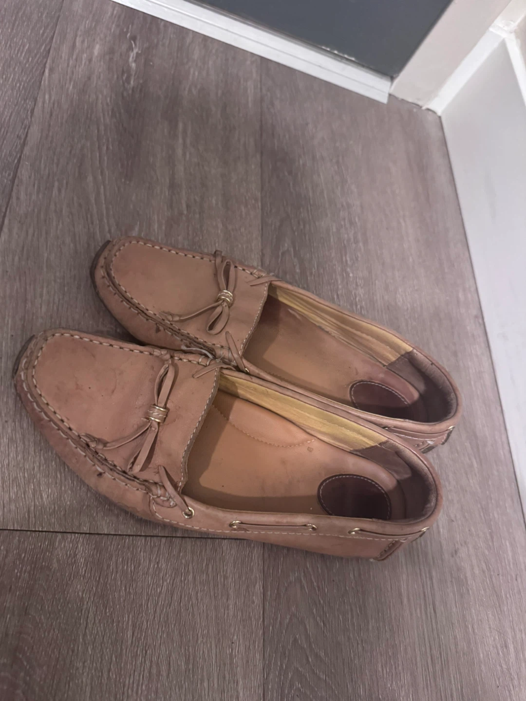 Clark’s Brown Leather Driving Moccasins