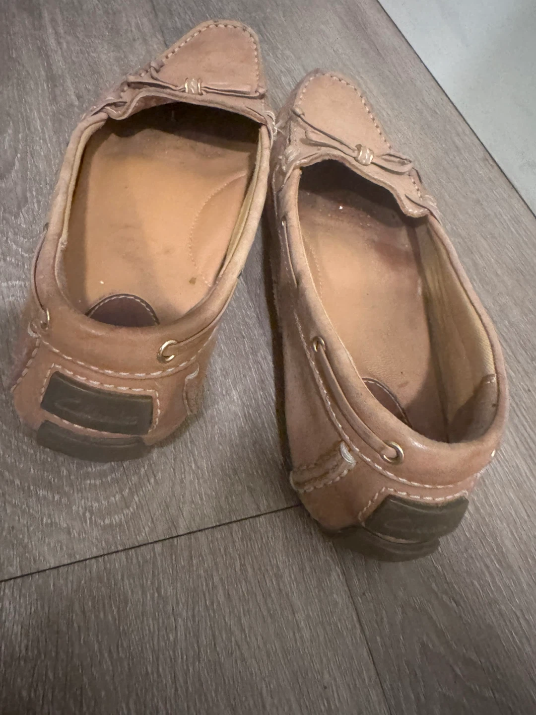 Clark’s Brown Leather Driving Moccasins - photo 2