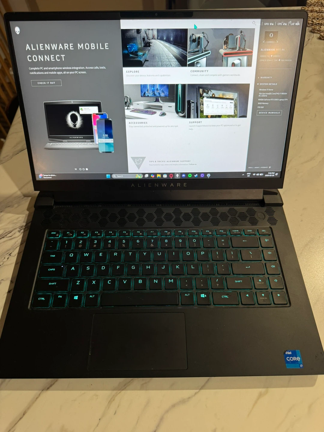 Alienware m15 R6 Laptop