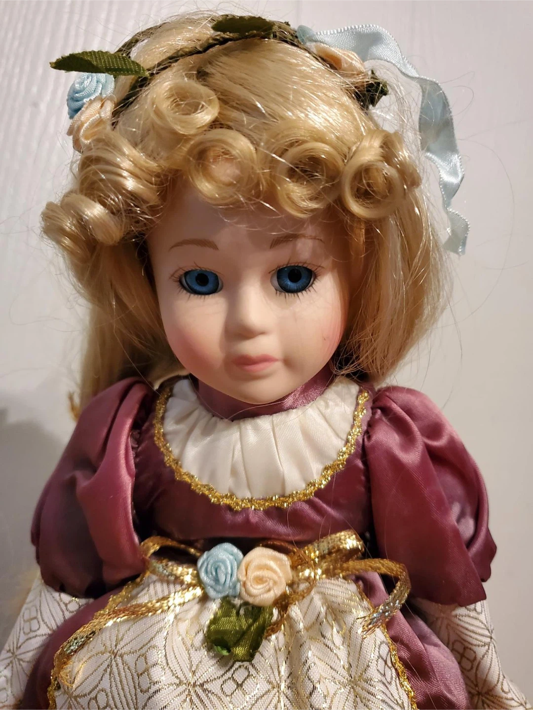 Rapunzel Porcelain Doll