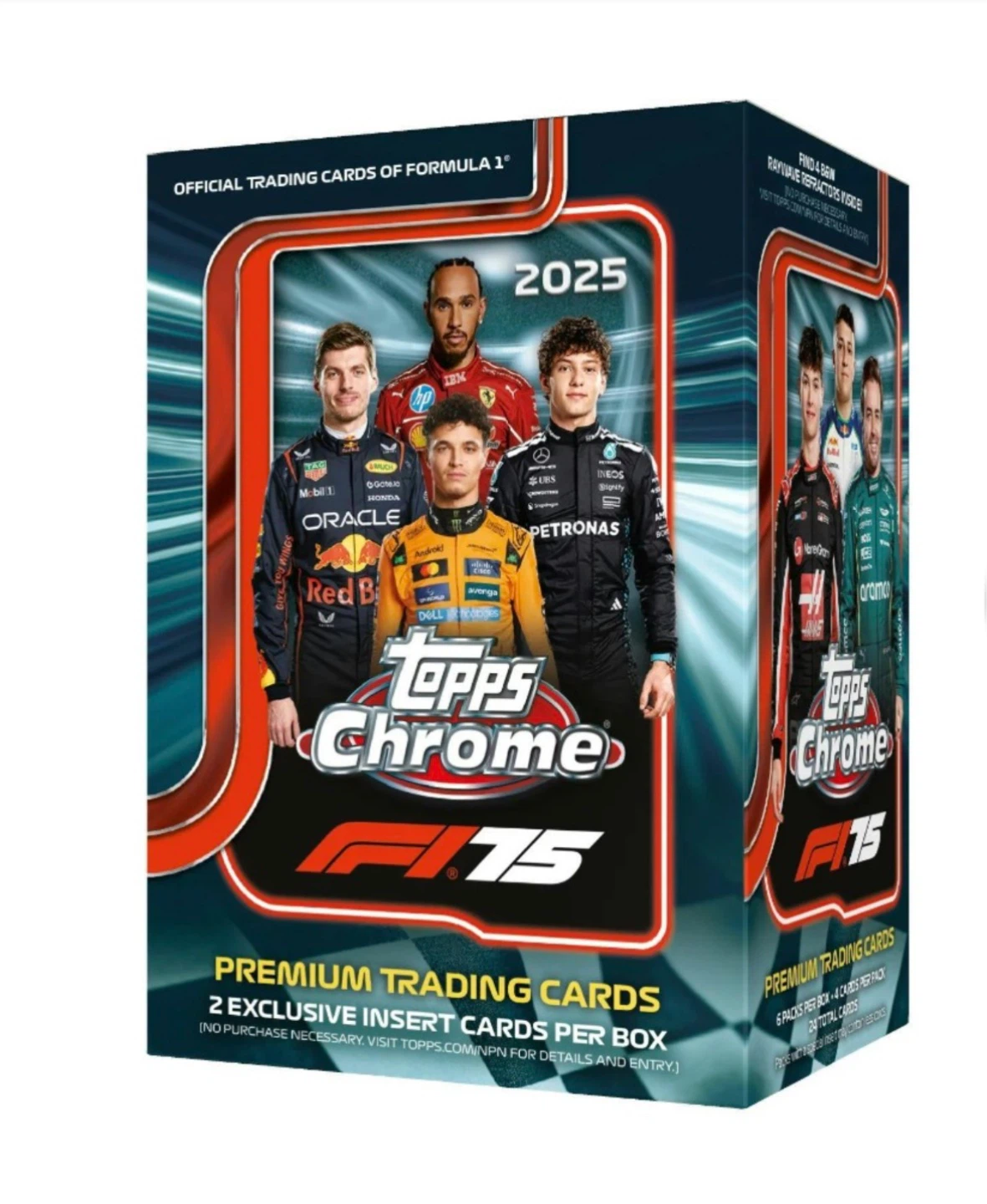 2025 Topps Chrome F1 Trading Cards Bundle 🏎️