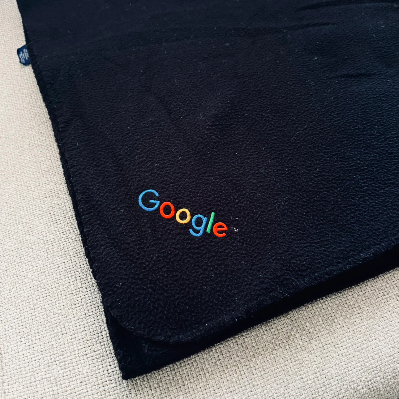 Google Fleece Throw Blanket - 60”x40” ⚽️