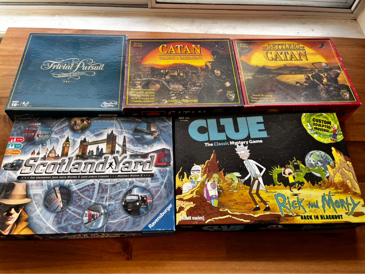 Board games.
