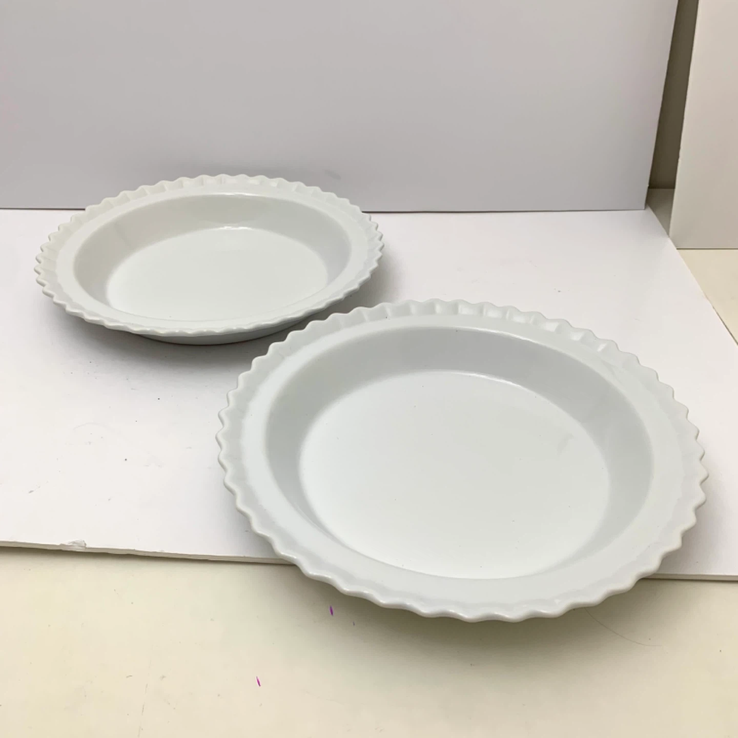 Pie Plates Ceramic Bakeware Pie Dishes Chantal Set Of 2