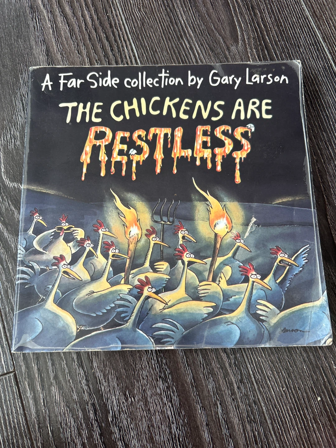 ⚽️The Chickens Are Restless A Far Side Collection by Gary Larson