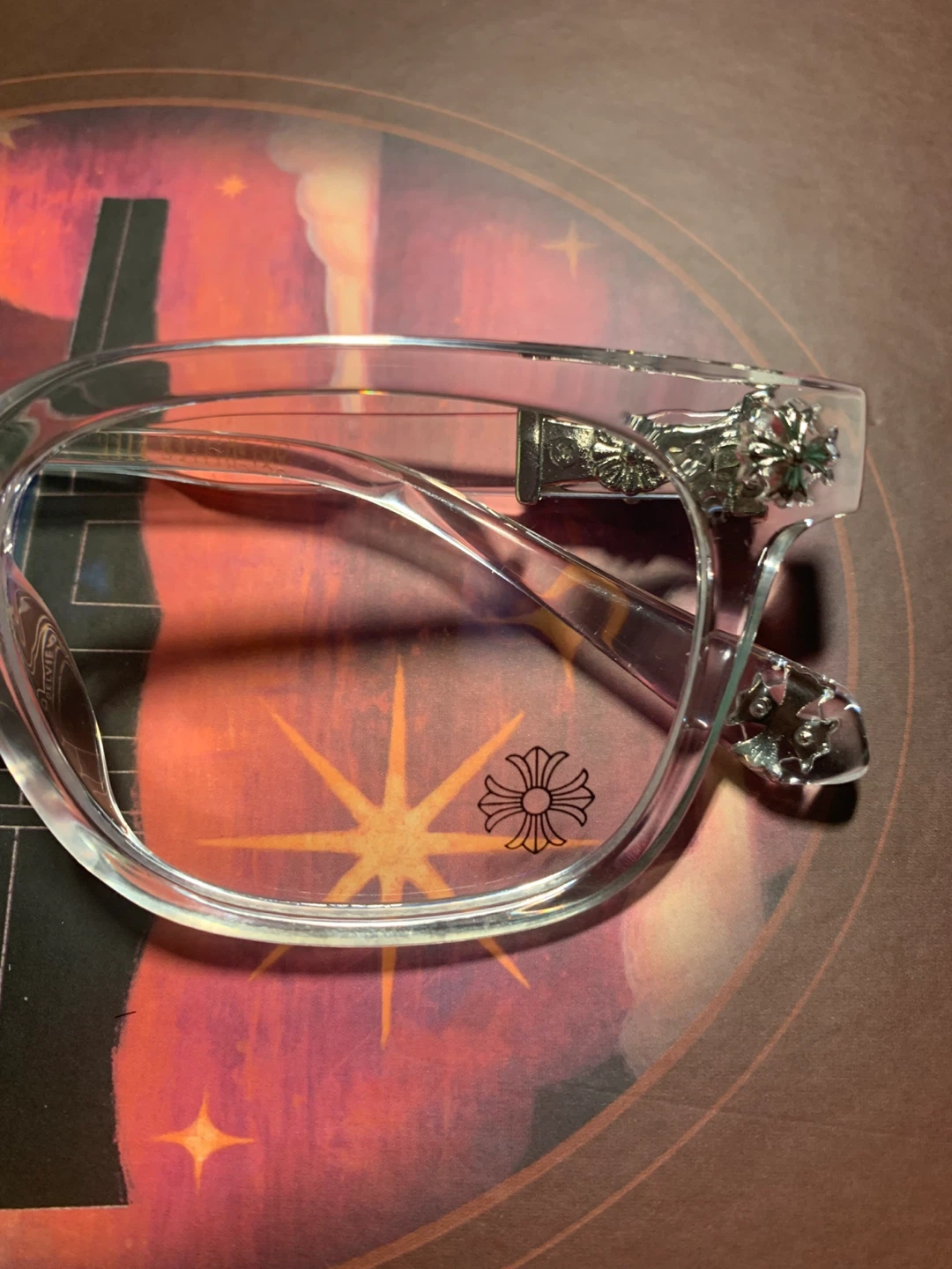 Chrome Hearts Glasses Clear Silver - photo 4