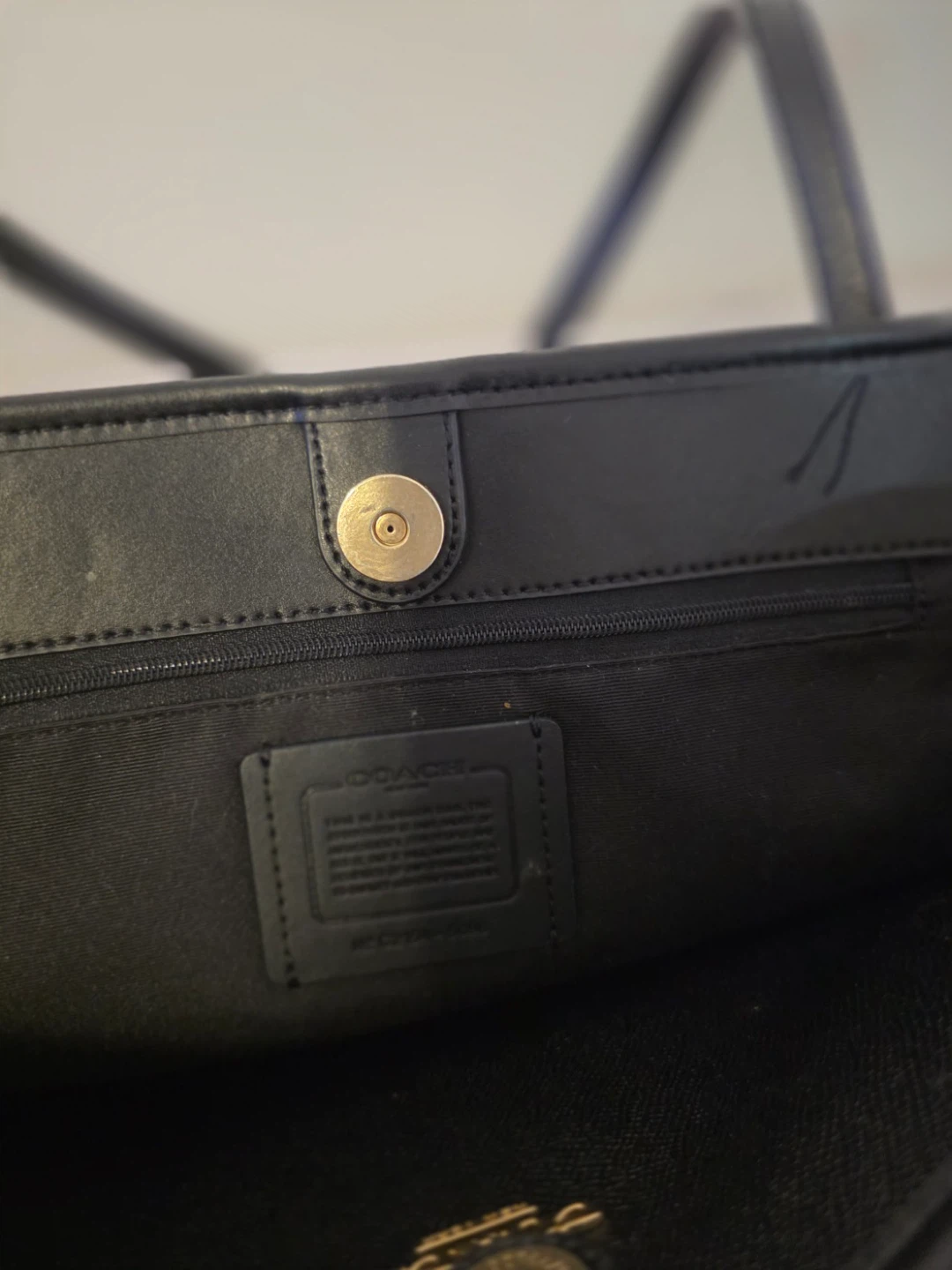Coach City Tote Bag (black/brown) - photo 5
