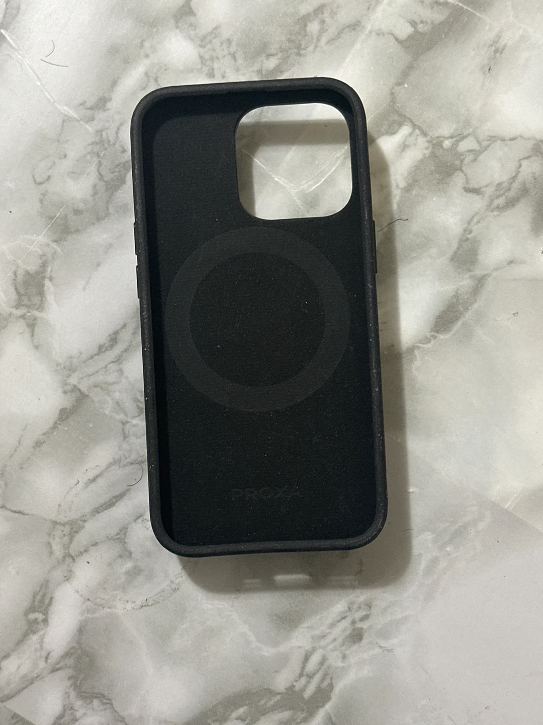 Black Phone Case with Card Holder Stand - photo 2