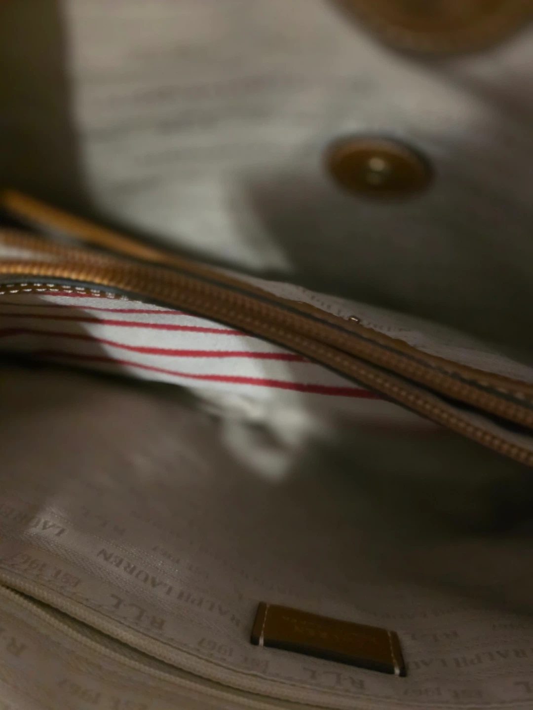 Lauren Ralph Lauren Striped Tote Bag - photo 4